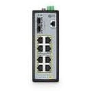 IES3100-8TF-P, 8 x 1Gb RJ45, 2 x 1/2.5Gb SFP, L2+ Managed Industrial PoE+ Switch; 240W | PTP | ERPS | DIN-Rail Mount | Fanless