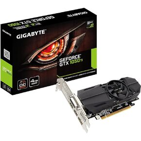 Gigabyte Geforce GTX 1050 Ti OC Low Profile 4GB GDDR5 128 Bit PCI-E Graphic Card (GV-N105TOC-4GL) (Renewed)