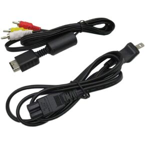 Power Cord and AV Cable for Original Playstation 2 System PS2