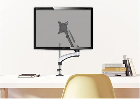 Aluminum Alloy Gas Spring Full Motion Desktop 15-27" LCD LED Monitor Holder Arm All-in-one PC Mount Bracket Loading 9-20kgs(GST112G) in Saudi Arabia