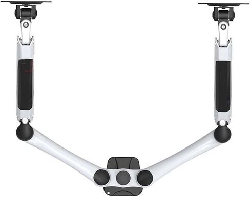 DL-FE124 10 "-27" 0-8 كجم كامل غاز الهواء غاز غاز الينابيع شاشات التلفزيون MOUNT مزدوجة شاشة قابلة للتمديد ذراع القابلة in Saudi Arabia