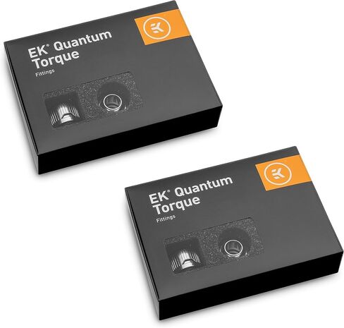 Ekwb Ek-Quantum Torque HDC-12 ملاءمة للأنابيب الصلبة EKWB ، 12 مم OD ، النيكل ، 12 حزمة in Kuwait
