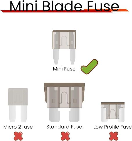 500 pcs 5A Mini Blade Fuse, Automotive Fuse for Car Truck in Saudi Arabia