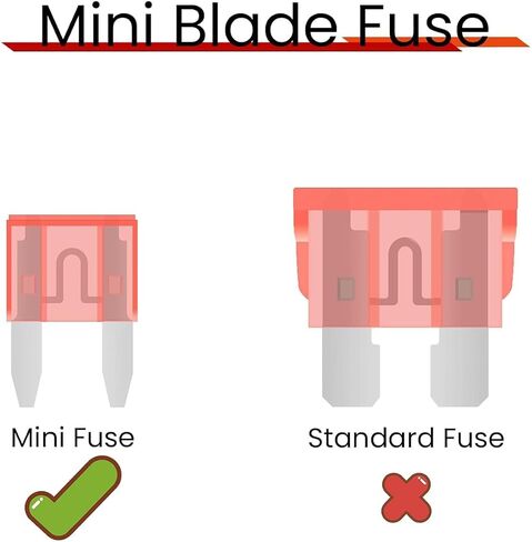 500 pcs 5A Mini Blade Fuse, Automotive Fuse for Car Truck in Saudi Arabia