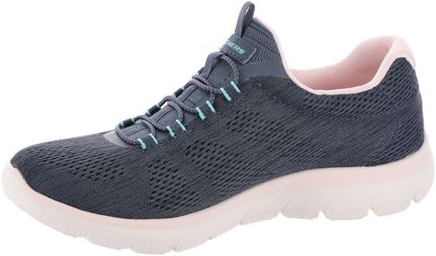 Skechers Sport Women's Women's Summits Fun Flare Sneaker, NVMT=Navy Multi, 8 in Saudi Arabia