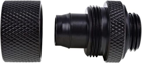 Alphacool Eiszapfen G1/4 "إلى معرف 10 مم ، وتركيب ضغط OD 13 ملم ومجموعة مناسبة 40 درجة ، أسود عميق ، 2 عبوة in Kuwait