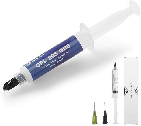 Krytox-GPL-205-GD0-Lubricant, Keyboard Switch Lube GPL 205 Grade 0, Syringe for Mechanical Keyboard Switches and Stabilizers (3.5ML 0.28OZ) in Saudi Arabia