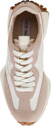 حذاء رياضي نسائي من Steve Madden، أسود/أبيض، 5 in Saudi Arabia