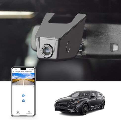 Front 4K & الخلفية 1080p DASH CAM CAM CURMATION FOR Subaru Impreza 2017-2025 ، Base Limited Premium RS Sport والمزيد ، نظرة متكاملة OEM ، UHD 2160P الفيديو ، التطبيق و WIFI ، بطاقة 128GB in Saudi Arabia