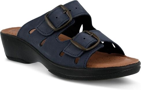 Flexus Women's Decca Slide Sandal Navy EU 39 / US 8.5 in Kuwait