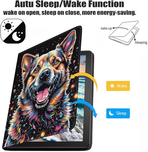 حالة لـ iPad (A16) الجيل الحادي عشر 11 بوصة 2025 ، جيل iPad العاشر 10.9 بوصة 2022 ، غطاء الورقة الممتازة PU مع النوم التلقائي/الاستيقاظ ، الزهور الأرجواني والفراشة in Kuwait