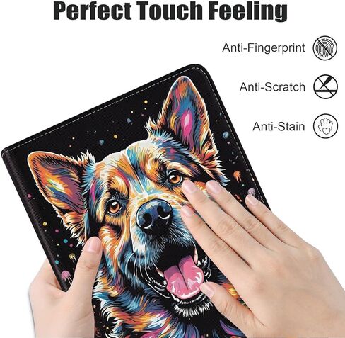 حالة لـ iPad (A16) الجيل الحادي عشر 11 بوصة 2025 ، جيل iPad العاشر 10.9 بوصة 2022 ، غطاء الورقة الممتازة PU مع النوم التلقائي/الاستيقاظ ، الزهور الأرجواني والفراشة in Kuwait