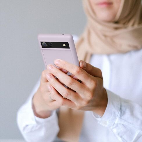 علبة Vanjua لـ Google Pixel 6A (فقط) ، غطاء الهاتف الأنيق السيليكون النحيف الكامل للجسم المتوافق مع Google Pixel 6A Case Black in Kuwait