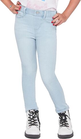 YMI Toddler Girl Adjustable Waist Pull-On Skinny Jeans Sizes 4T, 5T, 6T, 6X, Denim Pants for Toddlers, Girls in Saudi Arabia