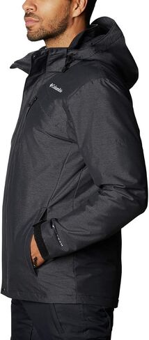 Columbia Men's Last Tracks Jacket, Black, XLT in Saudi Arabia