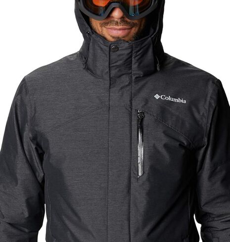Columbia Men's Last Tracks Jacket, Black, XLT in Saudi Arabia