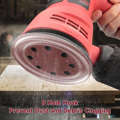 POTUINOM 80PCS 5 inch Silicon Carbide Sanding Discs, Wet Dry Orbital Sander Hook and Loop Sandpaper 320 400 600 800 1000 1200 1500 2000 Grit, Best for Metal, Automotive Sanding in Saudi Arabia