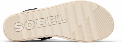 Sorel Cameron™ Flatform Sandal Black/Bolt 5.5 B (M) in Saudi Arabia
