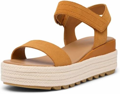 Sorel Cameron™ Flatform Sandal Black/Bolt 5.5 B (M) in Saudi Arabia