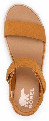 Sorel Cameron™ Flatform Sandal Black/Bolt 5.5 B (M) in Saudi Arabia