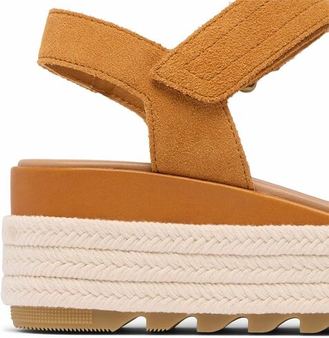 Sorel Cameron™ Flatform Sandal Black/Bolt 5.5 B (M) in Saudi Arabia
