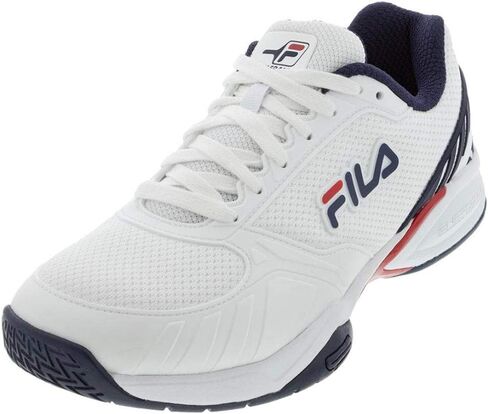 Fila Mens Volley Zone Pbf, Color: Wht/Blk/Sfty, Size: 9.5 (1PM01793-115-9.5) in Saudi Arabia