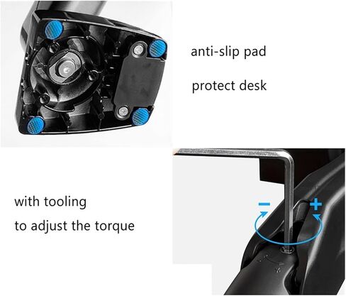 F80 لـ 200x200 17-30 "حامل رصد ARM GAS Spring Full Motion TV MOUNT 2-9KG قوس المشبك المزدوج ARM USB3.0 (المزيد من الأجزاء) in Saudi Arabia