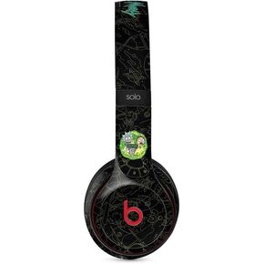 Skinit Decal Audio Skin Compatible with Beats Solo 2 Wireless - Officially Licensed Warner Bros Rick and Morty Portal Travel Design