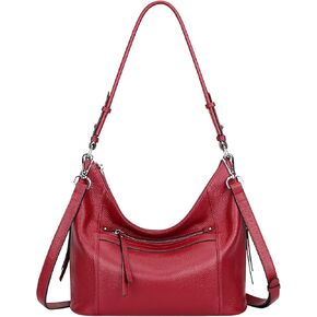 اوفر ايرث شنطة كتف هوبو من الجلد الطبيعي للنساء in Kuwait