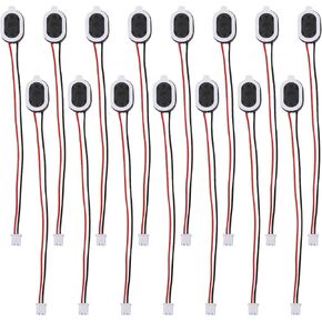 15pcs Speaker 1 Watt 8 Ohm Mini Speaker 8ohm 1w Full-Range Cavity Advertising Machine Small Speakers 3.3V 5V with JST-PH2.5mm-2 pin Interface for Raspberry Pi Small DIY Electronic Projects