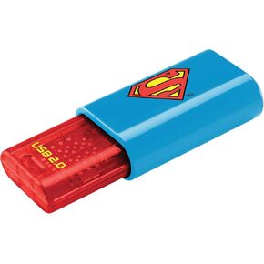EMTEC Click 8 GB USB 2.0 Flash Drive, Superman