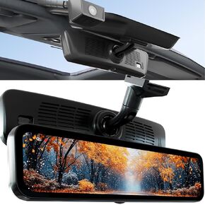 9.2 ″ View View Mirror Camera OEM مع معدل تحديث 60 إطارًا في الثانية ، شاشة IPS ، عدسة أمامية منفصلة ، كاميرا أمامية وخلفية 4K+2K ، كاميرا اندفاعة ، IMX462 ، الرؤية الليلية ، 64 جيجابايت SD