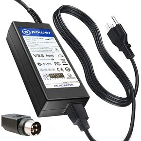 T-Power Ac Dc Adapter for 4-Pin LaCie d2 Quadra Disk 500 GB HDD Replacement Switching Power Supply Cord Charger Wall Plug Spare