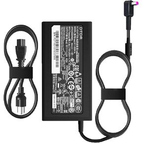 65W 45W AC Charger Compatible with Acer Aspire E1 E3 E5 E11 E14 E15 E17 ES1 F15 Acer Aspire 3 Aspire 5 Acer Aspire V3 V5 V7 VN7 V15 Aspire R3 R7 S3 19V 3.42A Laptop Power Adapter