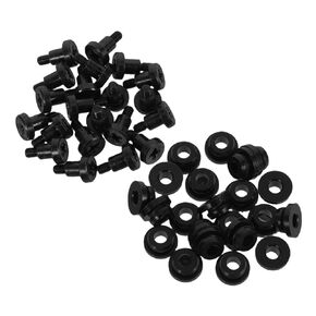 PRETYZOOM 20 Sets PC Thumb Screws for Pc Cases Sturdy Mounting Screws Shockproof Design for Electronics Repair Versatile for Desktops Laptops