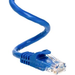 Cables Direct Online Blue 200ft Cat6 Ethernet Network Cable RJ45 Internet Modem Patch Cord