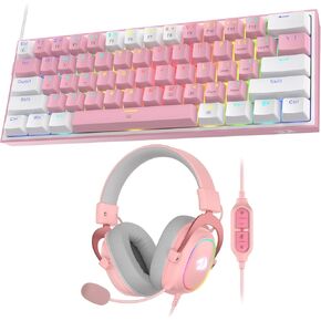 Redragon K617 Keyboard and H510 HeasetBundle