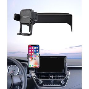Car Phone Holder for 2020-2025 Toyota Corolla/Hybrid/2022-2025 Corolla Cross, 360° Rotation, 8 inch Screen Fixed Clip, Auto Accessories Navigation Bracket