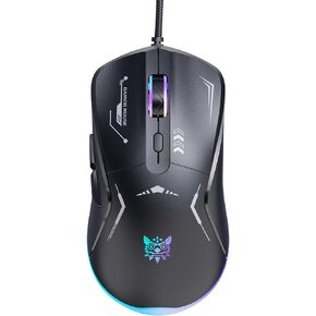 الماوس السلكي للألعاب ، فئران كمبيوتر الفئران USB مع أوضاع RGB ، 4 DPI القابلة للتعديل حتى 3600 ، 6 أزرار الماوس البصري مريح لنظام التشغيل Windows PC MAC Gamer