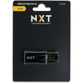 NXT Technologies Staples 16GB USB 2.0 Type-A Flash Drive ، Black (NX61118)