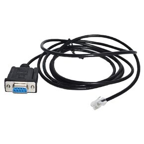 RS232 DB9 D-SUB 9PIN to RJ11 RJ12 6P4C Serial Upgrade Cable for PC to Hand Controller Control KABLE(3metres)