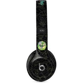 Skinit Decal Audio Skin Compatible with Beats Solo 2 Wired - Officially Licensed Warner Bros Rick and Morty Portal Travel Design