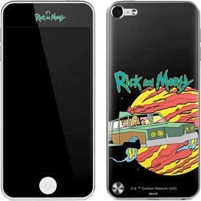 Skinit Decal MP3 Player Skin Compatible with iPod Touch (5th Gen&2012) - Officially Licensed Warner Bros Rick and Morty Family Wagon Design