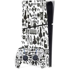 Skinit Decal Gaming Skin Compatible with PS5 Slim Digital Edition Bundle - Officially Licensed Disney Alice in Wonderland (Animated) The Mad Hatter Design