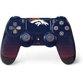 Skinit Decal Gaming Skin Compatible with PS4 Pro/Slim Controller - Officially Licensed NFL Denver Broncos Design
