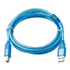 USB-TypeB Cable Adapter for Square Shape Port Device Communication with High Speed Transmit USB typb Download Line(TypeB with Adapter)