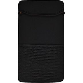 Wireless Keyboard Sleeve Travel Case for Logitech K480 Wireless Multi-Device Keyboard Soft Neoprene Bag,with Zipper Mouse Storage and Cable Storage Pouch（Black）