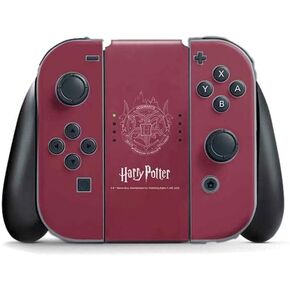 ألعاب Skinit Scenit Gaming متوفرة مع Nintendo Switch Joy Con Controller - Warner Bros Hogwarts Crest Design المرخص لها