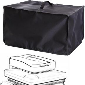 Auto Heat Press Machine Dust Cover, Heavy Duty Black Waterproof Dust Protective Cover Auto Heat Press Accessories, Waterproof Oxford Cloth, dustproof, Durable and Tear-Resistant