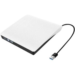 DVD Player for Laptop PC USB 3.0 Slim External DVD RW CD Writer Drive Burner Reader Player Optical Drives Mini dv Player (Color : B)